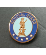 ARMY NATIONAL GUARD LARGE LAPEL PIN BADGE 1.5 INCHES - £5.20 GBP