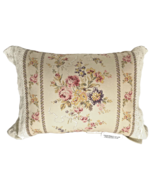 Piper &amp; Wright Sadie Toss Pillow Floral Multicolor 12&quot; x 16&quot; Finely Crafted - £29.35 GBP