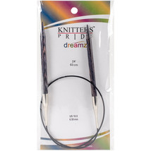 Knitter's Pride-Dreamz Fixed Circular Needles 24"-Size 10.5/6.5mm - $32.82