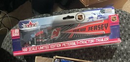 NIP New Jersey Devils FLEER 2004/05 PETERBILT TRACTOR TRAILER TRUCK 1:80... - £24.62 GBP