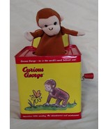 Curious George Pop Goes The Weasel Musical Jack In The Box Metal Toy Sch... - $24.99