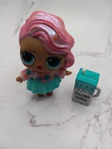 Lol Surprise Doll Figure Winter Chill Series Pink Hair - £6.40 GBP