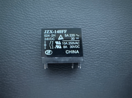 JZX-140FF / 024-2H Hongfa Miniature PCB Power Relay 24VDC DPNO 10A 29x13... - $4.00