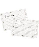 Day &amp; Night Blush Lisa Audit Recipe Card 4 X 6 Set of 40 by CR Gibson - $8.91