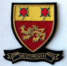 HAND EMBROIDERED IRISH COUNTY WESTMEATH COLLECTORS HERITAGE ITEM TO BUY ... - £17.98 GBP