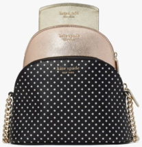 Kate Spade Dome Crossbody, Cosmetic Case, Card Case 3-pc. Set K4503 NWT $168 Y - £89.16 GBP