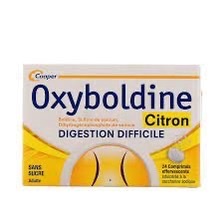 OXYBOLDINE - By COOPER 24 Effervescent Tablets-DIFFICULT DIGESTION (Sugar-Free)