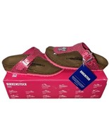 New Birkenstock Gizeh Kids BS Magic Snake Pink Narrow 30, US 12 - $552.33 MXN