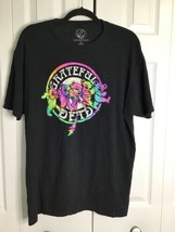 Grateful Dead Dancing Bears T Shirt Mens XL Black Crew Graphic Short Sle... - £12.62 GBP