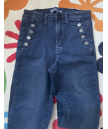 GAP High Rise Universal Legging Jeans With Button Pockets, Size 6 - $26.76