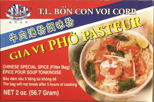 2 Pack - Pho Spice Seasoning - Gia Vi Pho Pasteur - 2 oz - $15.95