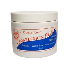 DERMA-LIFE Scrub Complexion Plus Face &amp; Body Gentle Natural Aloe Vera Skincare - £14.33 GBP