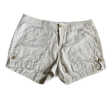 Gap Womens Shorts 4 Beige Summer Casual Chino Summer 2013 Flat Front - $9.40