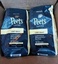 8 Peet&#39;s Luminosa Breakfast Blend Coffee Light Roast 10.5 Oz. (SEE PICS)... - £59.71 GBP