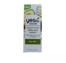 Yes To Avocado Fragrance Free Daily Eye Cream, 0.5 Fl Oz + Dry Skin - £15.80 GBP