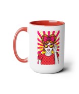 PopArt WOW Girl 15oz Coffee Mug - $20.43 CAD