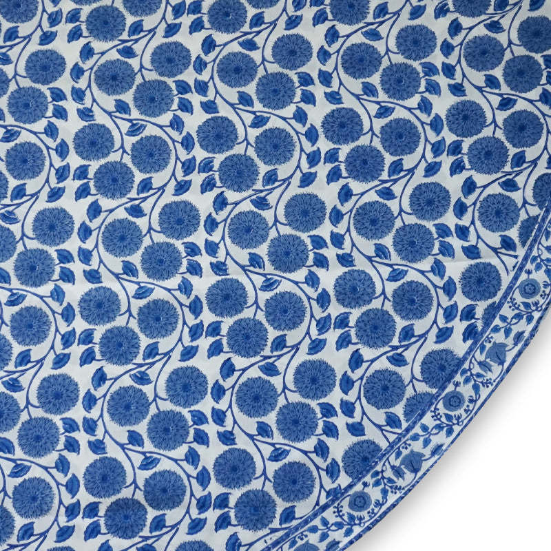 Tablecloth - Round - Lotus Sunflower. - $203.76