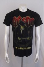 AC/DC Let There Be Rock Medium 100% Cotton Black T Shirt - £7.11 GBP