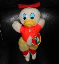 Vintage Disney Great Ice Odyssey Huey Donald Duck Nephew Plush Stuffed Animal - £15.01 GBP