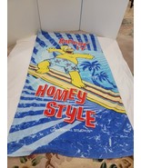 Vtg Rippin It Homey Style Homer Simpson Matt Groening Towel Universal St... - $380.56 MXN