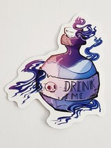 Drink Me Bottle Multicolor Super Cute Sticker Decal Magic Theme Embellis... - $2.30