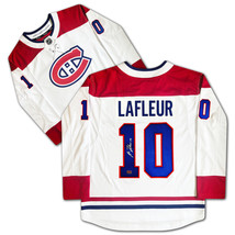 Guy Lafleur Autographed White Montreal Canadiens Jersey - £224.11 GBP