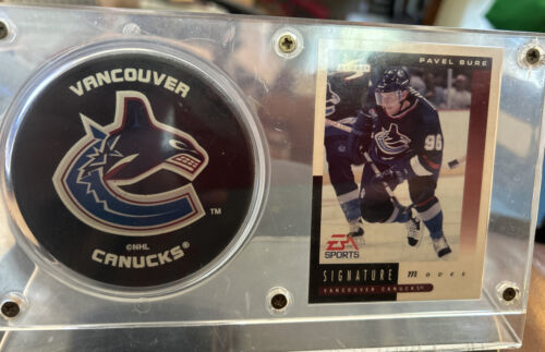 1997-98 Pinnacle Signature Moves #261 Pavel Bure Vancouver Canucks Mount... - $19.01
