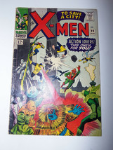 Marvel X-men #23 Silver Age Comic Book 1966 Scarecrow Plantman GD-VG Con... - $118.75