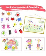 Lorzon 16 Pack Washable Ink Pads for Kids 7&quot; Large Round Stamp Pads for ... - $51.77