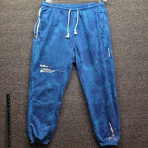 Nike Swoosh Nike Standard Issue Dri-Fit Floral Jogging Pants Blue Men’s ... - £38.58 GBP