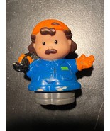 1 Fisher Price Little People Trash Man 2001 *With Wear* x1 - £6.31 GBP