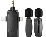 3 In 1 Wireless Lavalier Microphone For Iphone,Android,Camera And Laptop... - $54.99