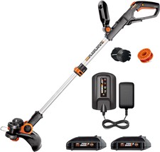 Worx WG163 GT 3.0 20V PowerShare 12&quot; Cordless String, Battery &amp; Charger ... - £113.50 GBP
