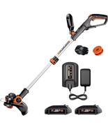 Worx WG163 GT 3.0 20V PowerShare 12&quot; Cordless String, Battery &amp; Charger ... - £127.39 GBP