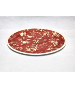 WAVERLY Garden Room 14.5&quot; x 11.25&quot; Oval Serving Platter - FRUIT TOILE PA... - $27.48
