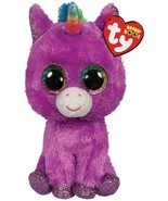 Rosette Unicorn Beanie Boo - $234.96 MXN