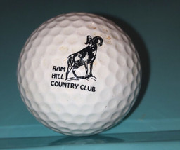 Ram Hill Country Club Vintage Promo Golf Ball #4 RARE - $46.45