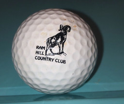 Ram Hill Country Club Vintage Promo Golf Ball #4 RARE - £37.01 GBP