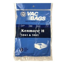 Kenmore Type H Canister Style Vacuum Bags For Models 5041, 5045, 20-5045 - $6.97