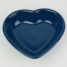 Fiestaware, Heart Ramekin, Heart Bowl, Candy Dish, Fiesta, Dark Cobalt Blue - $19.34