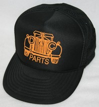 Vintage D &amp; C PARTS Automotive Store Mesh Snapback Trucker HAT CAP Cars - £13.44 GBP