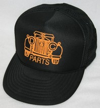 Vintage D &amp; C PARTS Automotive Store Mesh Snapback Trucker HAT CAP Cars - £12.63 GBP