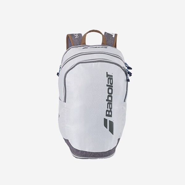 Babolat 2025 Court Wimbledon Backpack Sports Tennis Racket Bag White 753107 - $118.90