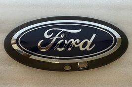 11" grill emblem w/ camera hole for 2021+ Ford F-150 chrome black blue. ... - $40.00