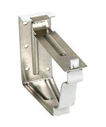 AMERIMAX HOME PRODUCTS 33022-CENTRAL 5-Inch Fascia Bracket, White, 2-Piece - $27.32 CAD