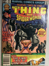 Marvel TWO-IN-ONE #85 Thing &amp; Spider-Woman (1982) Marvel Comics Vg - £11.07 GBP