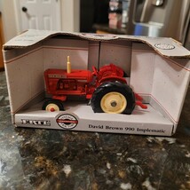 ERTL DAVID BROWN 990 IMPLEMATIC FARM TRACTOR 1:32 BOXED 4180 NEW NIB - $37.90 CAD