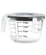 Oster Coolidge 4 Cup Clear Glass Measuring Cup with Snap on Lid - $55.44 CAD