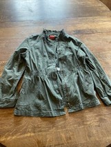 ELLE - Unique Army Green Zipped Jacket for Women -    Size: L - £22.21 GBP