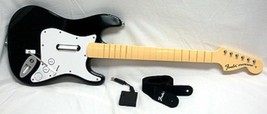 Nintendo Wii Wii-U Rock Band 1 Fender Stratocaster Wireless Guitar With Dongle - £112.73 GBP
